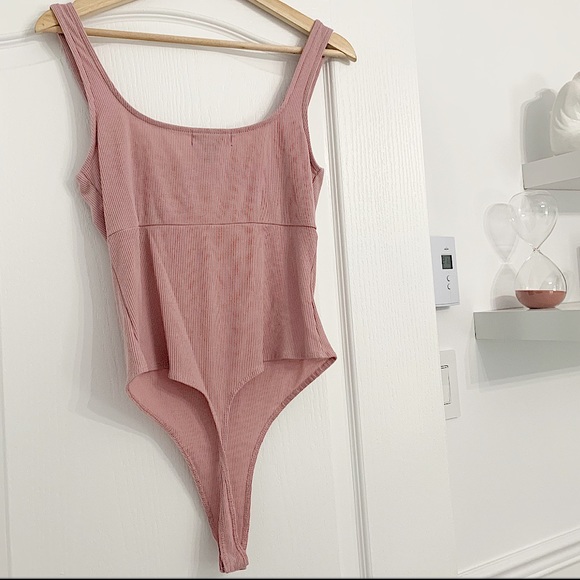 ☀️ STREETWEAR | Ribbed bodysuit pink - Picture 3 of 6